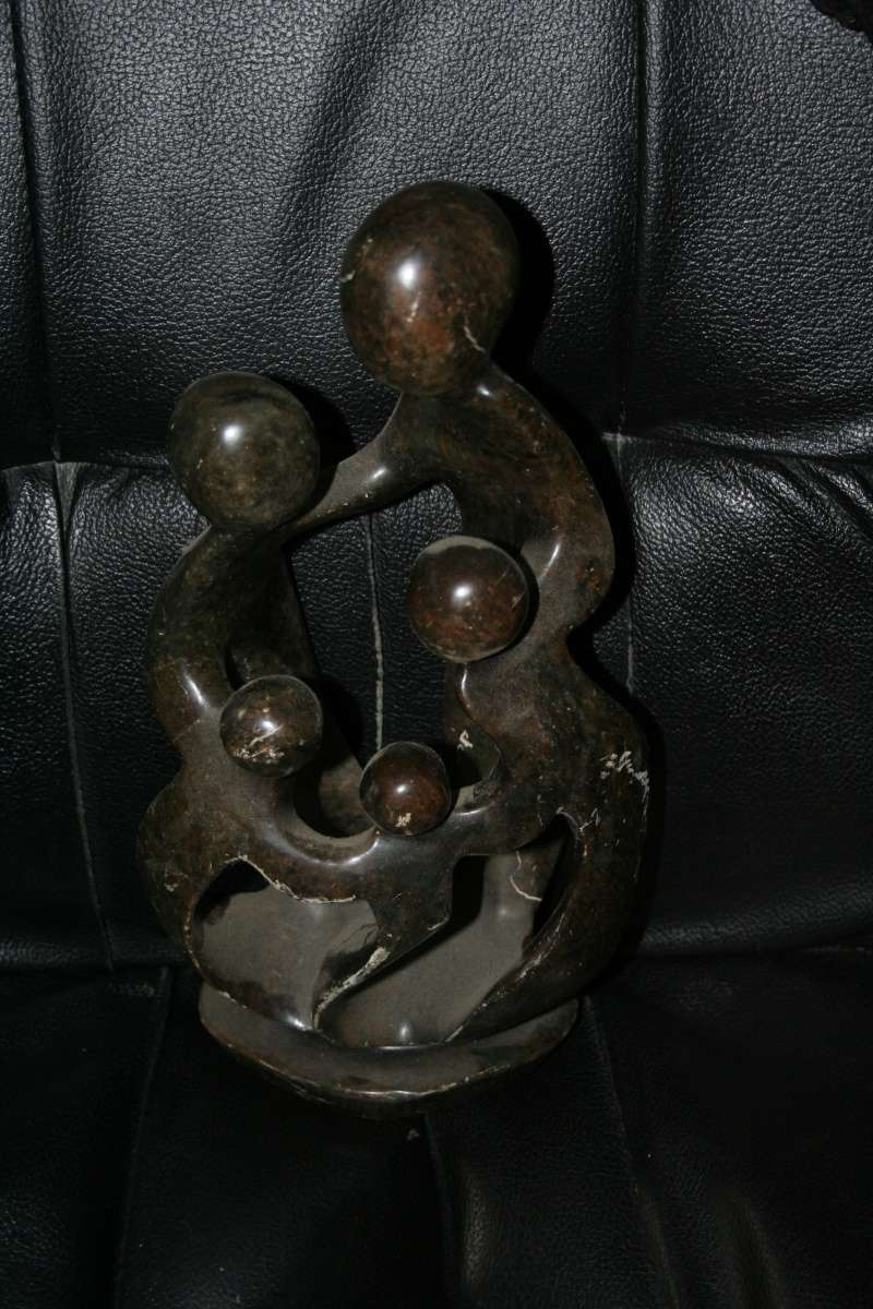 Sculpture en stéatite, Angola Img_4612