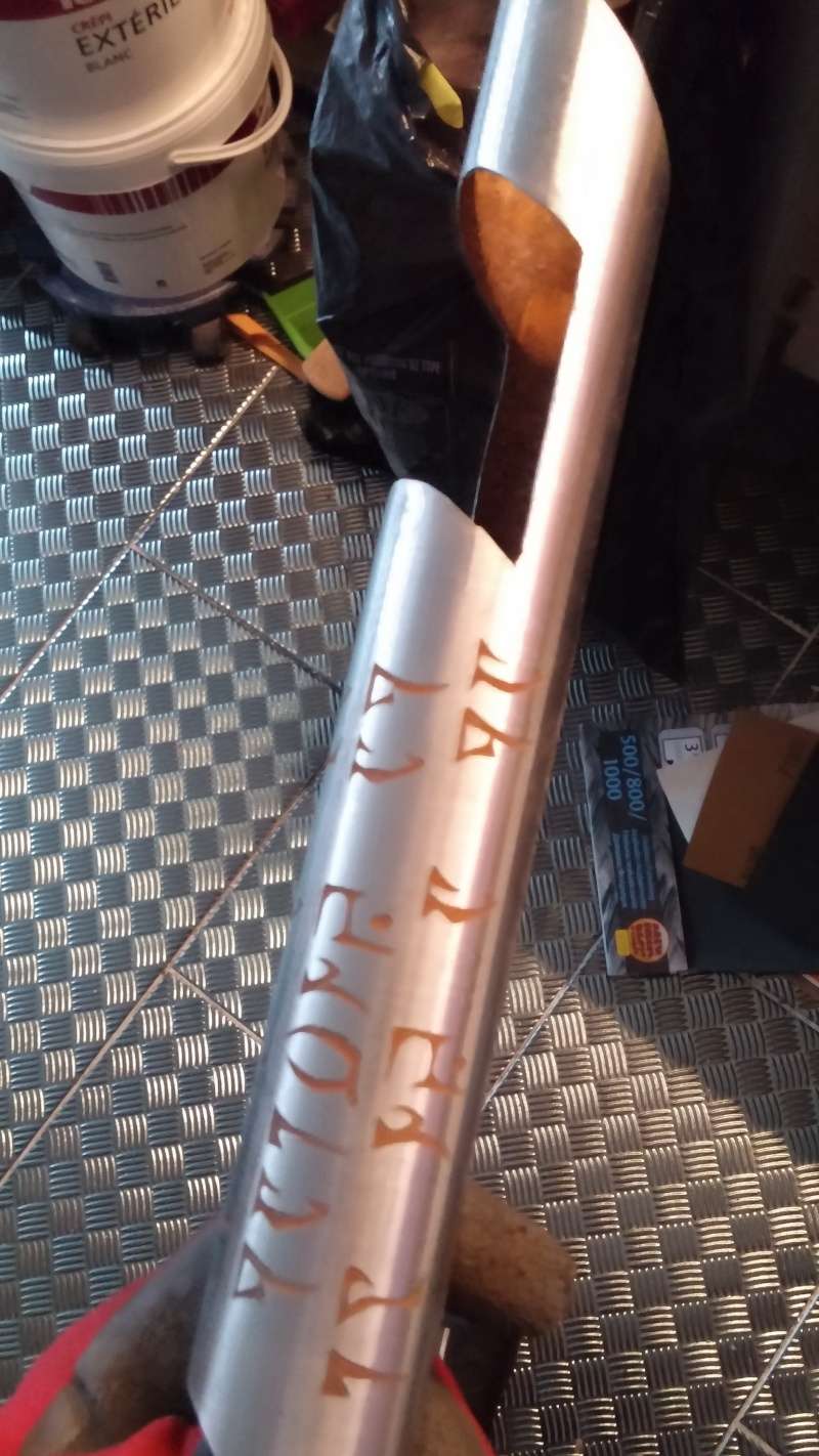 La Forge de Nico - Sabre laser Luxeon de Kevin 20150128