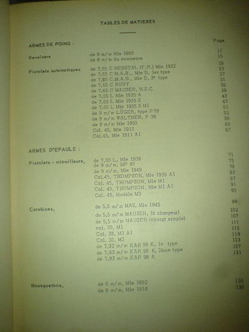 Catalogue des armes légère et affût en service dans l'armée ( édition 1958) Dsc02011