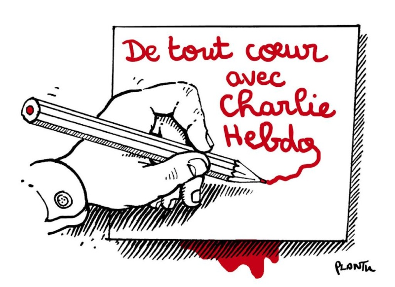 EDITION SPECIALE - Fusillade sanglante au siège de Charlie Hebdo . Coeur10