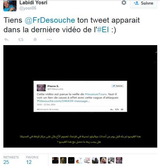 Le webmaster de Fdesouche apparait dans la dernière vidéo de l’EI . Ei-fds10
