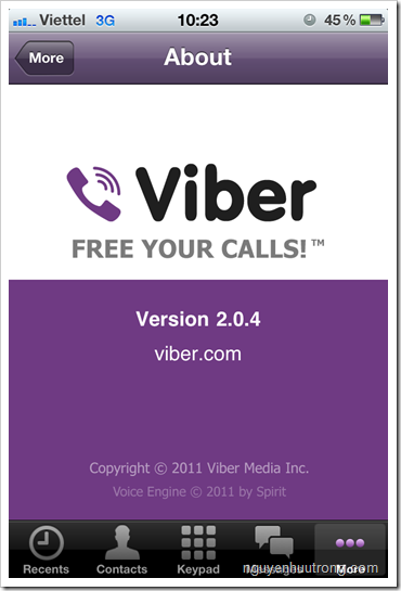 Viber – phần mềm gọi điện, nhắn tin miễn phí hay nhất Goi-di10