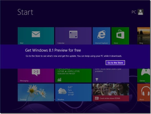 Nâng cấp Windows 8 lên Windows 8.1 Preview Image020
