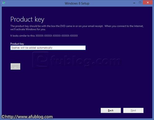 Hướng dẫn cài đặt Windows 8 RTM không cần mã bản quyền Window11