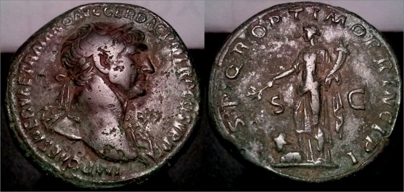 voici quelques monnaies de ma collection - Page 12 Trajan11