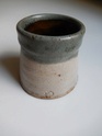 Small studio pottery pen or brush pot, clear impressed mark. Any ideas? Dscn0916