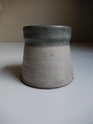 Small studio pottery pen or brush pot, clear impressed mark. Any ideas? Dscn0917