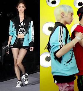 [20.08.2012] L.joe et Yoona (SNSD)  portent la même veste 56291510