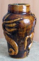Chunky Stoneware Hand Built Folk Art Pot Indian12