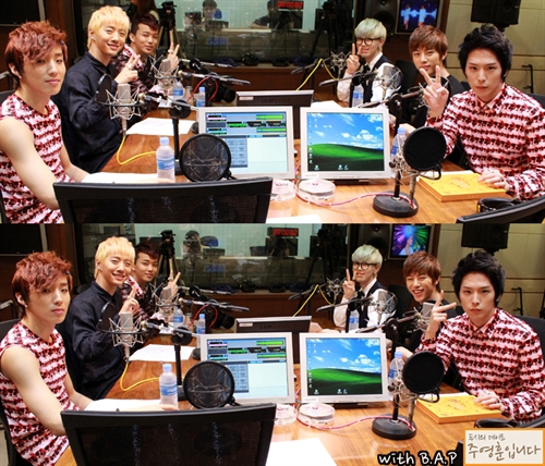 B.A.P @ MBC Radio 2PM Date with Joo Young Hoon Cdqj310