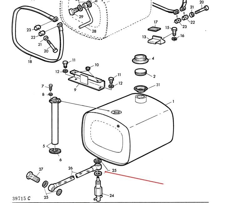 john deere 710 (moteur a dure de se lancer a accélération ) Cats7110