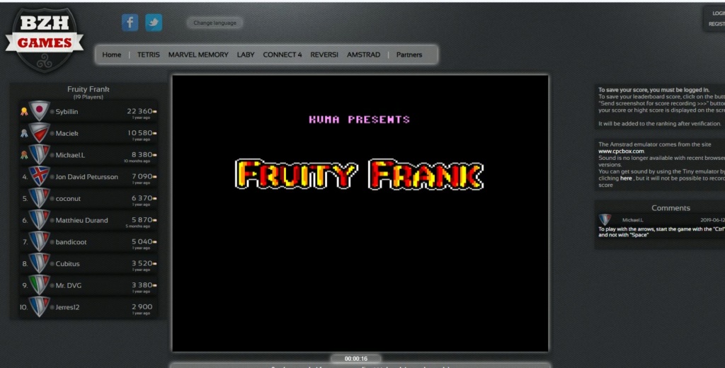 recherche Fruity Frank désespérément pour PC :-) Screen81