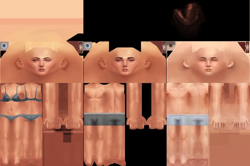 Körperschablonen vom Sims 4 Studio & Sintiklia Cfokq010