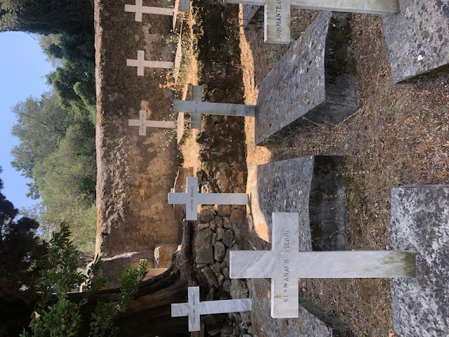 Le cimetière militaire français de Gastouri - Grèce 22fc9410