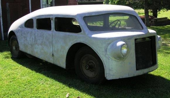 1930s Harris steam-powered split-window prototype. 10411911