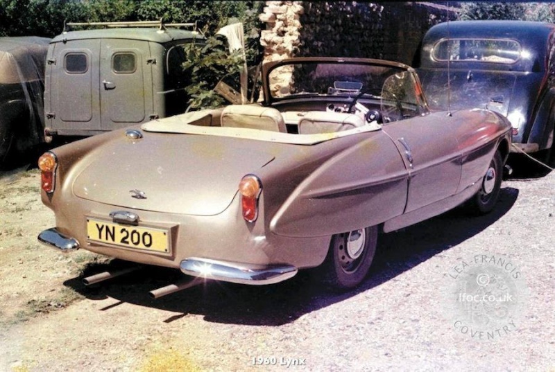 The 1960 Lea-Francis Lynx, UK. 10629610