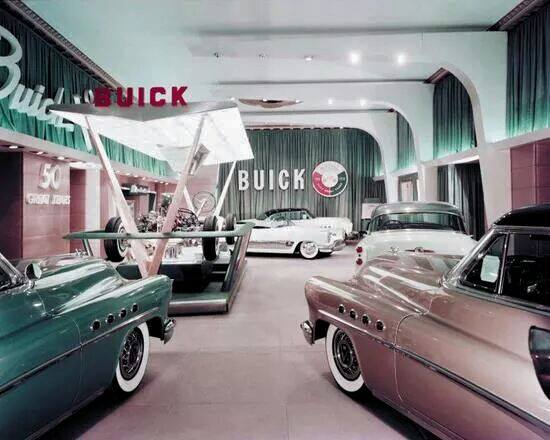 Car Showrooms & Dealerships - Concessionnaires automobiles - 1950s - 1960s 10891516