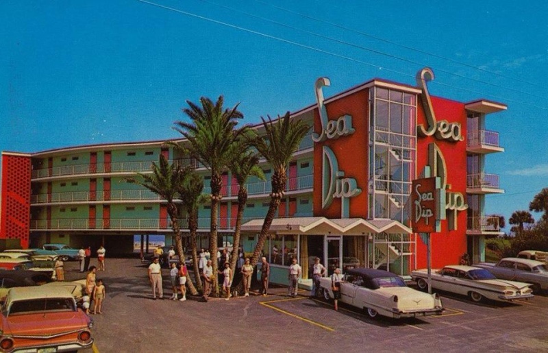 Motels - Hôtels 1940's - 1960's 10968212