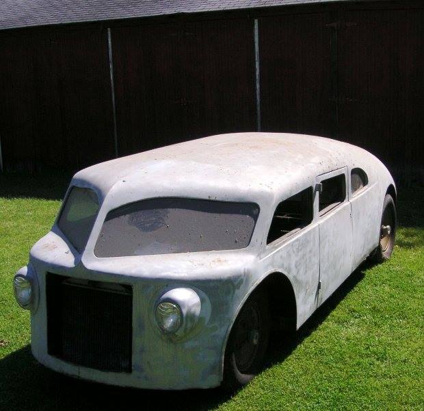 1930s Harris steam-powered split-window prototype. 15315510