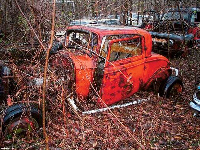 Hot rods & Customs oubliés - Hot rods and customs graveyard and barn find 57511210