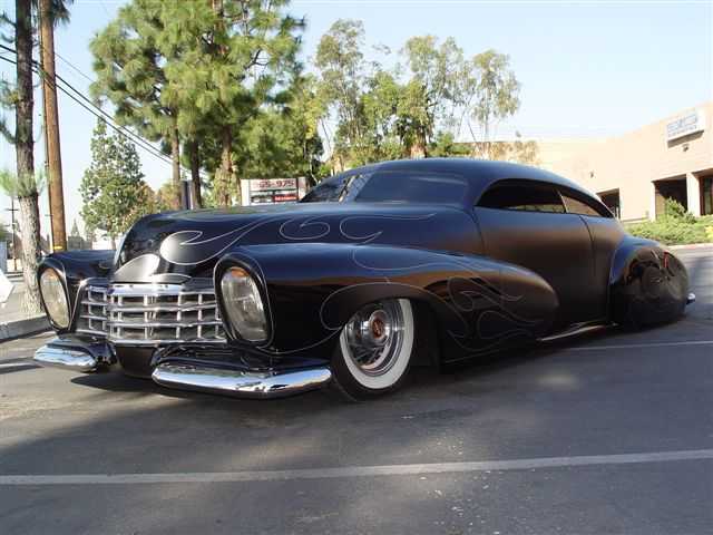 1947 Cadillac - Elegant Evil - Barry Weiss' Cowboy Cadillac - Frank DeRosa Barry-11