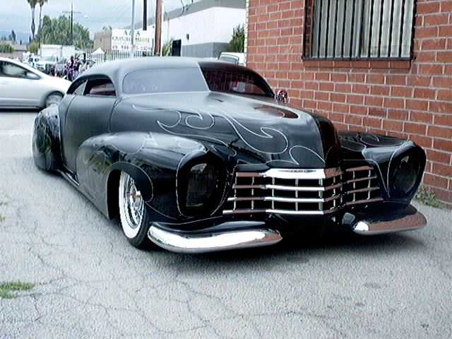 1947 Cadillac - Elegant Evil - Barry Weiss' Cowboy Cadillac - Frank DeRosa Barry-12