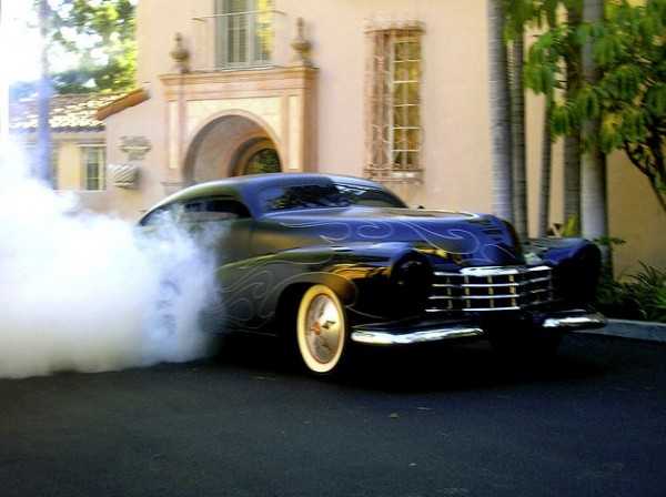 1947 Cadillac - Elegant Evil - Barry Weiss' Cowboy Cadillac - Frank DeRosa Barry-14