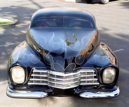 1947 Cadillac - Elegant Evil - Barry Weiss' Cowboy Cadillac - Frank DeRosa Barry-15