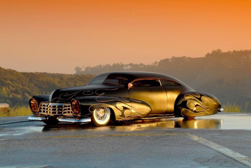 1947 Cadillac - Elegant Evil - Barry Weiss' Cowboy Cadillac - Frank DeRosa Barry-17