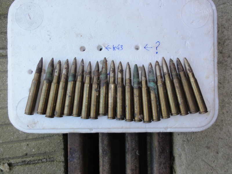 Recupe et trouvaille munitions MAUSER pour voir l'ensemble ( voir dans photos) 00912