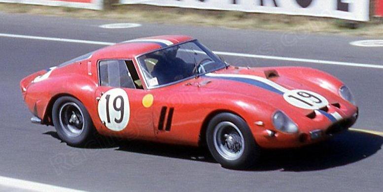Ferrari 250 GTO N°19 LM 1962 Jean GUICHET/Pierre NOBLET 250gto12