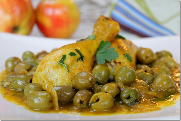 Poulets aux olives Tajine10