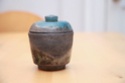 Small Lidded Raku Pot Img_9511