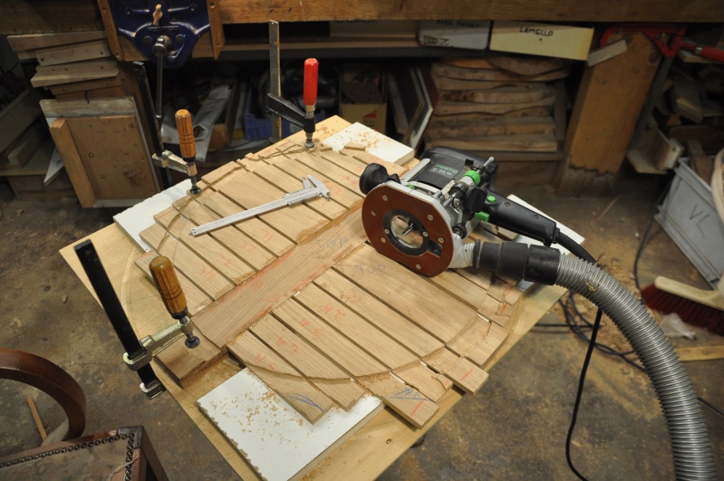 Fabrication d'un plateau  en bois pour table de bistrot - Page 3 00412