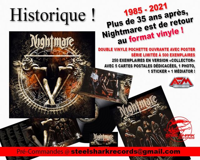 SORTIE OFFICIELLE FRANCE DU DERNIER NIGHTMARE EN VINYLE !!! Vinyle16