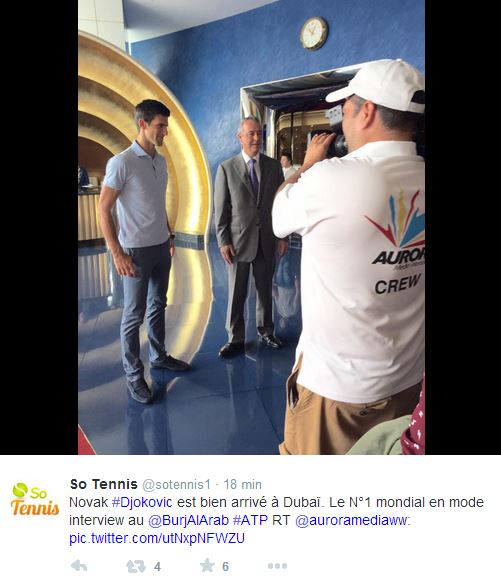 ATP DUBAI 2015 : infos, photos et vidéos Nole11