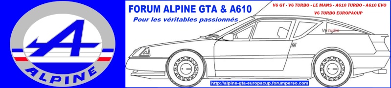 Sticker - Forum Alpine GTA et A610 8b10