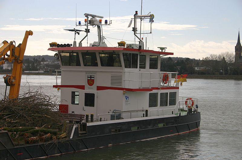 VSS (VerkehrsSicherungsSchiff) Bonn der WSA Köln - Vorbildaufnahmen  12e10