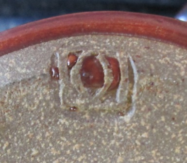 Glazed Jug with Eye mark - is Petra Meyboden Pretty11