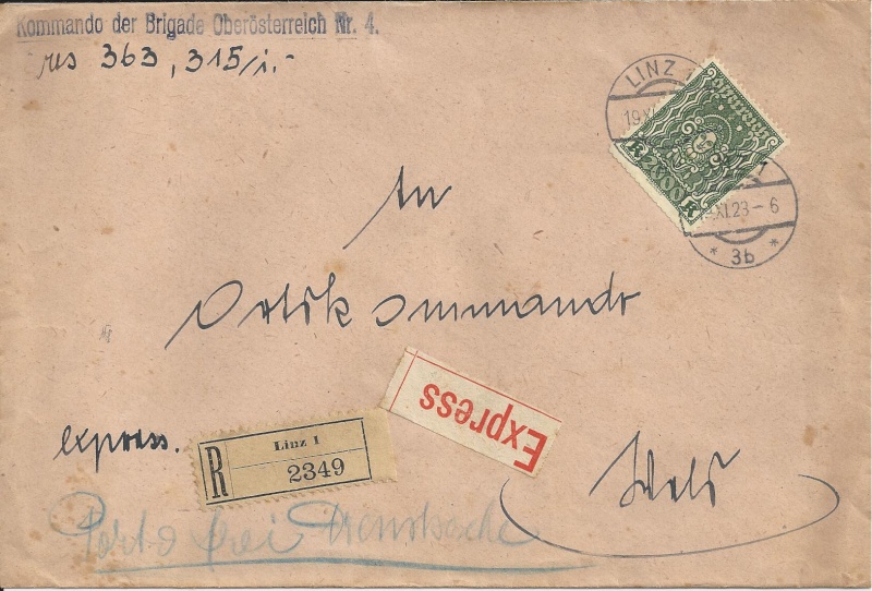  - Inflation in Österreich - Belege - 1918 bis 1925 - Seite 3 Bild_245