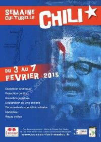 Semaine culturelle : Le Chili du 3 au 7 Février 2015 à Cussac Fort Médoc E2185010