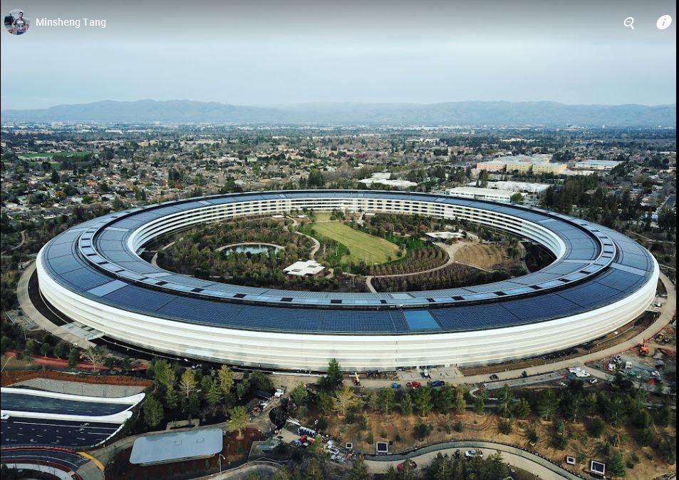 [Enfin visible sur Google Earth] le nouveau siège de Apple, Campus 2 - Cupertino - Californie - USA Captur13