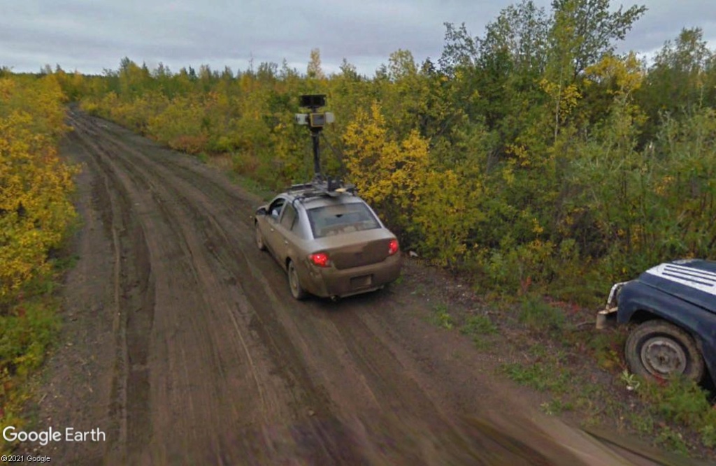 Une Google Car au bout du monde... - Inuvik - Canada Z1117