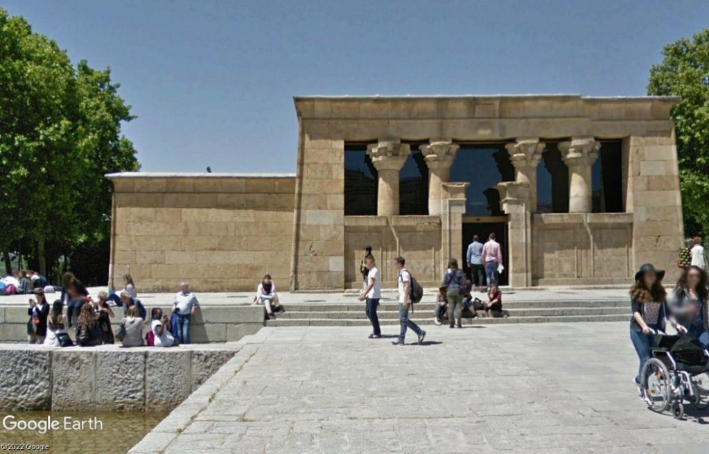 Le Temple d'Amon - Madrid - Espagne. Z1138