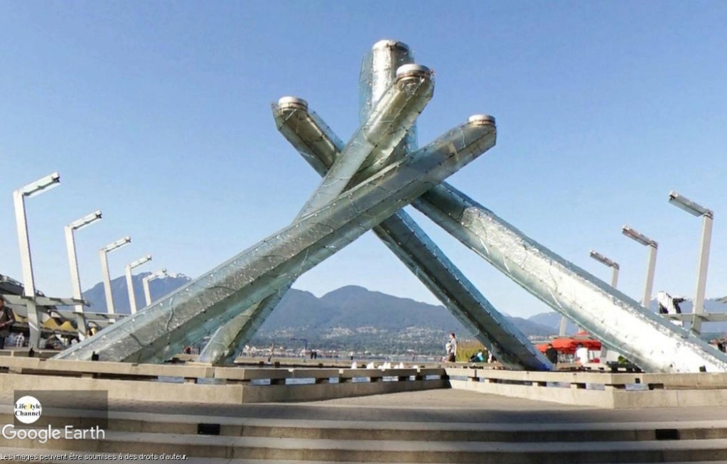 chaudron olympique de 2010 - Vancouver - Canada Z2220