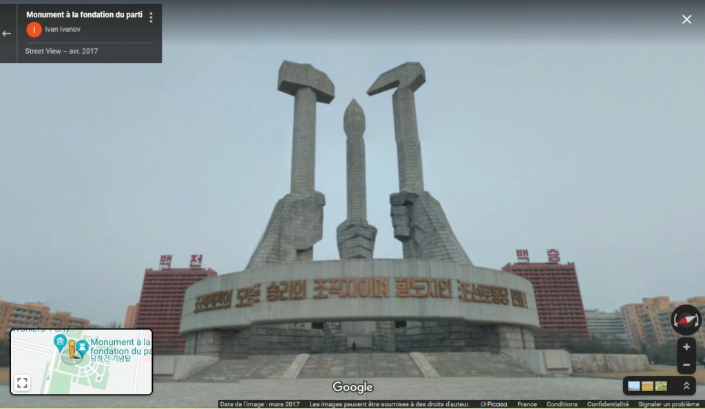 Le Monument à la Fondation du Parti - Pyongyang - Corée du Nord Z241