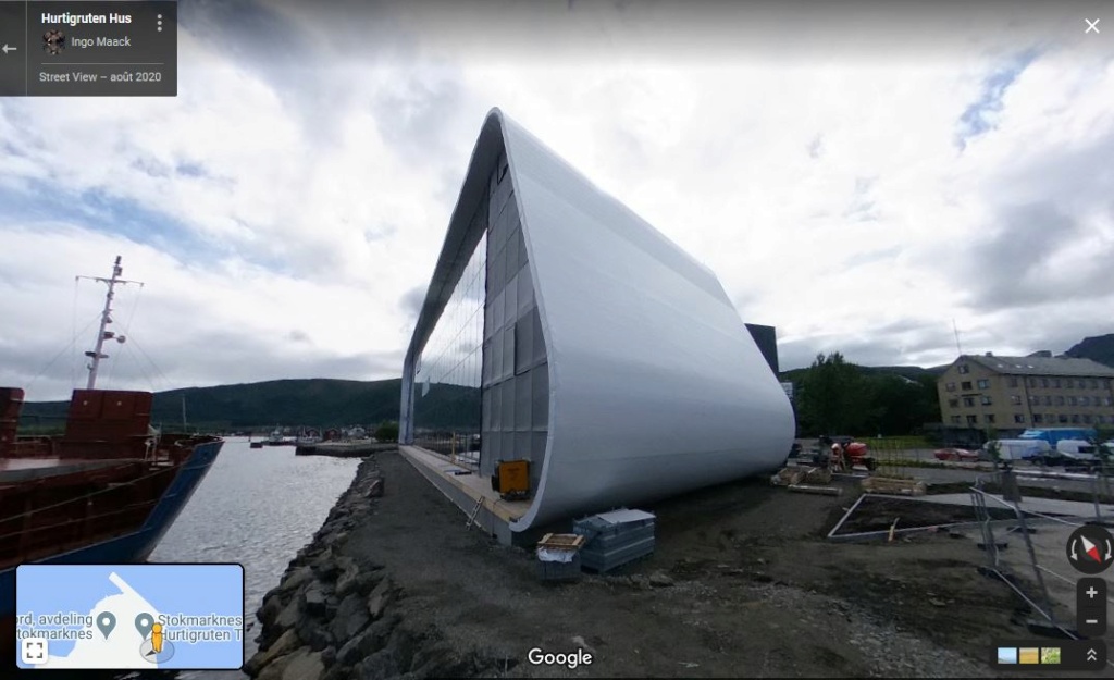 [Désormais visible dans Google Earth] En Norvège, un musée accueillera une vrai bateau, grandeur nature! Z2611