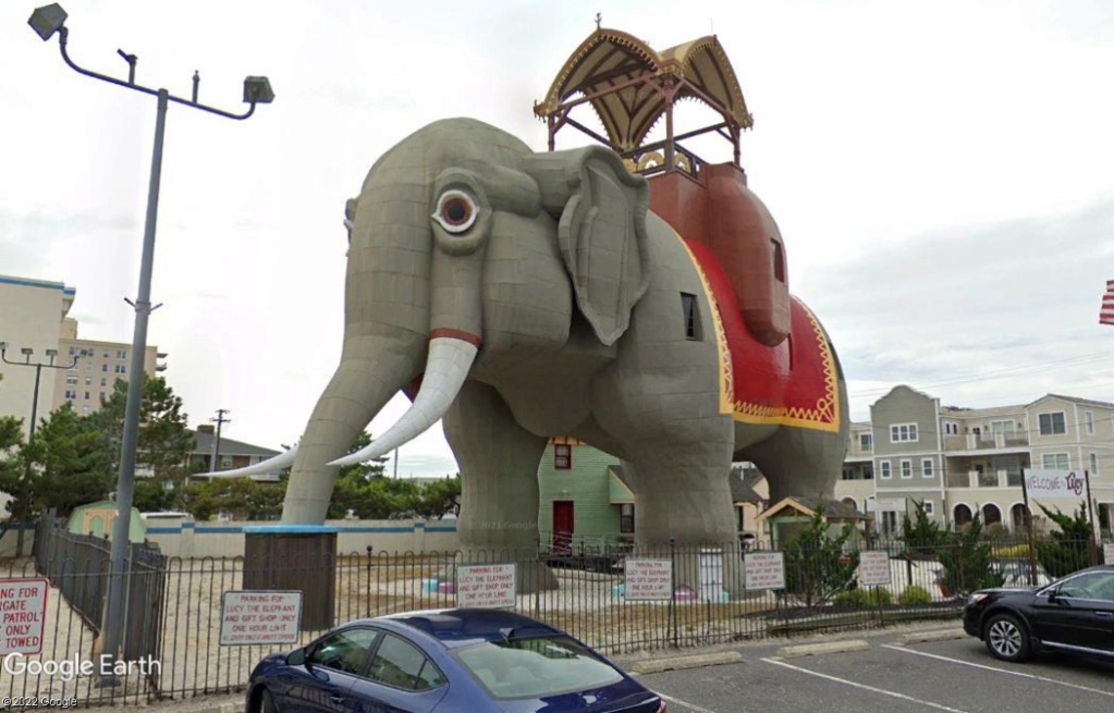 L'élephant de Margate-City - New Jersey -USA Z6215