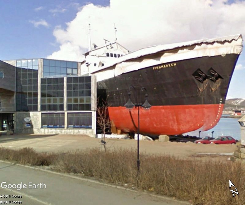 [Désormais visible dans Google Earth] En Norvège, un musée accueillera une vrai bateau, grandeur nature! Zzz14