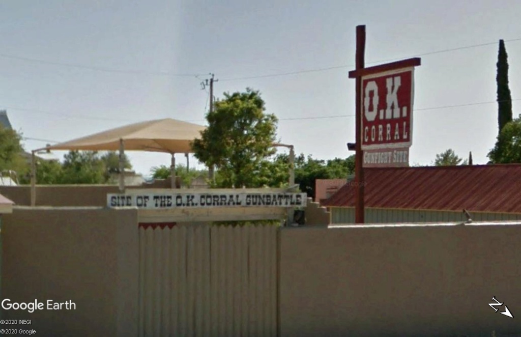 Gunfight at the O.K. Corral - Tombstone - Arizona. Zzz305